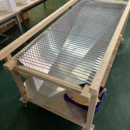 Sludge draining sink