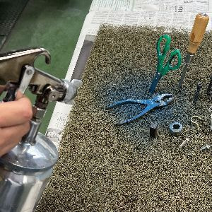 吹付塗装スプレーガン