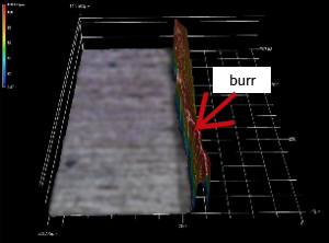 Cu系統チップバリ状況